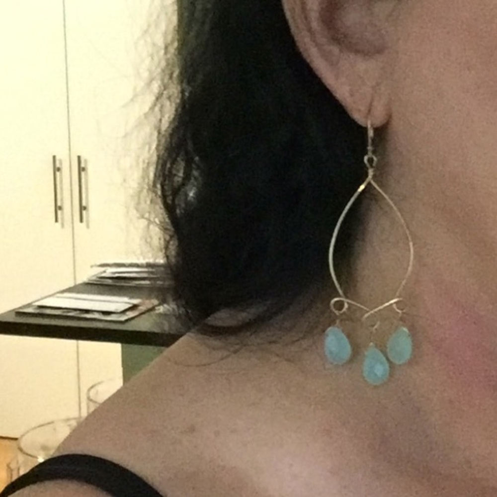 Long Hanging Earrings - Picture 7 of 7